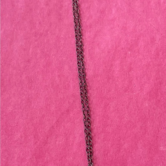 Fire opal necklace crystal, lavender opal gemstone necklace - Picture 7 of 8